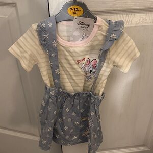 Disney Blue Daisy Duck Overalls